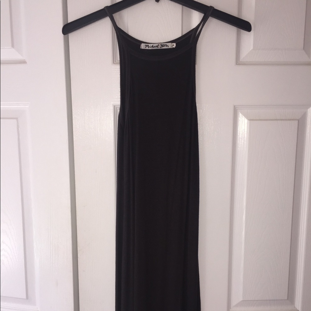 Slim Fit Long Grey Dress